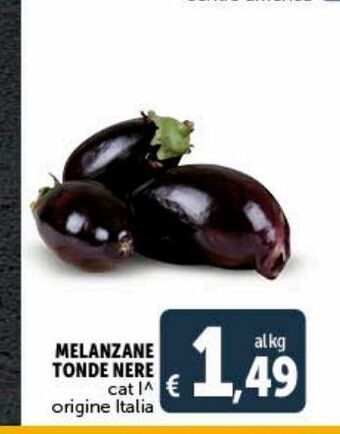 Deco Supermercati Melanzane tonde nere offerta
