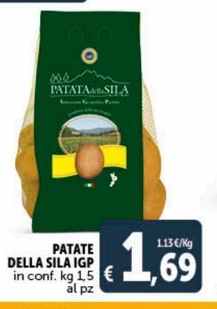 Deco Supermercati Patate della sila igp offerta