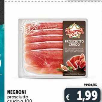Deco Supermercati Negroni prosciutto crudo offerta