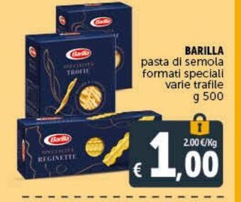 Deco Supermercati Pasta di semola barilla offerta
