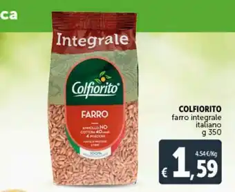 Deco Supermercati Colfiorito farro integrale italiano g 350 offerta