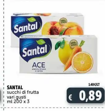 Deco Supermercati Succhi di frutta santal offerta