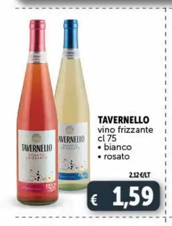 Deco Supermercati Tavernello vino frizzante cl 75 bianco rosato offerta
