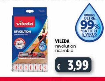 Deco Supermercati Vileda revolution ricambio offerta
