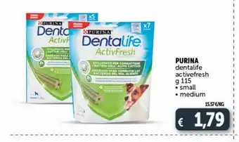 Deco Supermercati Purina dentalife activefresh offerta