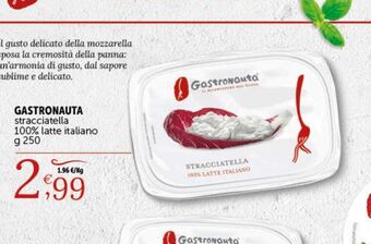 Deco Supermercati Gastronauta stracciatella 100 % latte italiano g 250 offerta