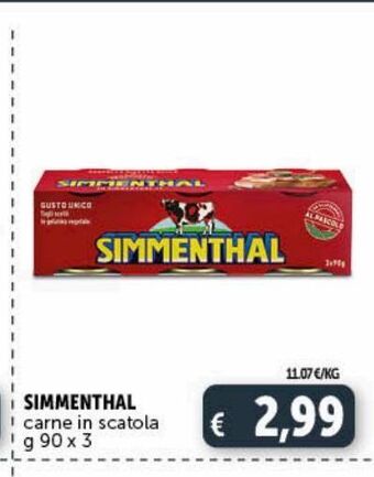 Deco Maxistore Carne in scatola simmenthal offerta