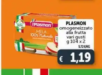 Deco Maxistore Omogeneizzato di frutta plasmon offerta