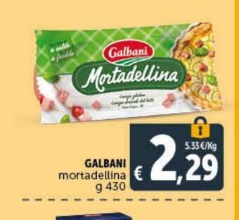 Deco Market Mortadella galbani offerta