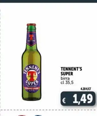 Birra tennent's super