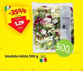ALDI Insalata mista offerta