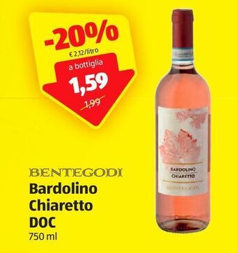 ALDI Bardolino chiaretto doc offerta