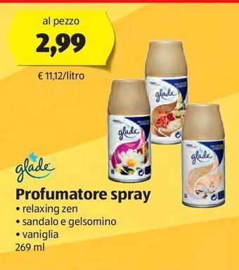 ALDI Profumatore spray offerta