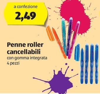 ALDI Penne roller cancellabili offerta