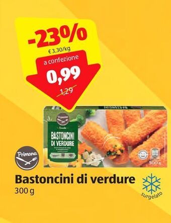 ALDI Bastoncini di verdure offerta