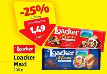 ALDI Loacker maxi offerta