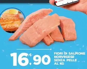 Deco Superfreddo Fiori di salmone norvegese senza pelle al kg offerta