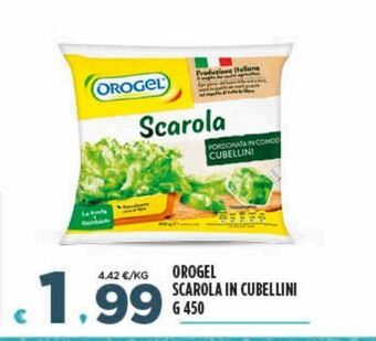 Deco Superfreddo Orogel scarola in cubellini g 450 offerta