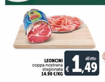 Leoncini coppa nostrana stagionata