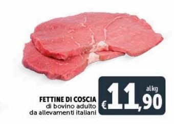 Deco Superstore Fettine di coscia di bovino adulto offerta