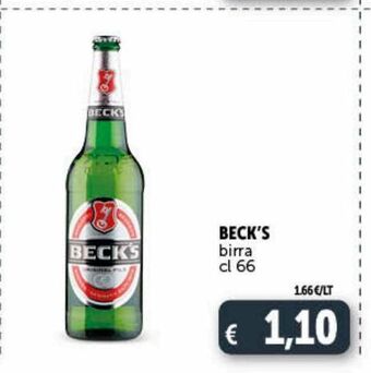 Deco Superstore Birra beck's offerta