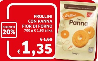 Frollini Con Panna Fior di Forno 700 g