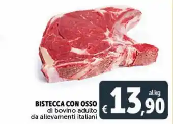 Deco Maxistore Bistecca con osso di bovino adulto da allevamento italiani offerta