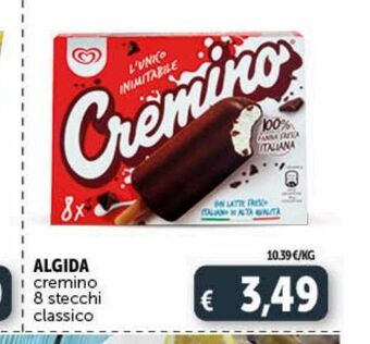 Deco Maxistore Algida cremino 8 stecchi classico offerta