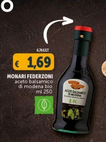 Aceto balsamico di modena monari federzoni