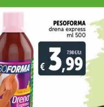 Pesoforma drena express ml 500