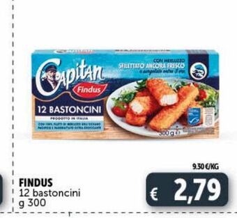 Deco Market Findus 12 bastoncini g 300 offerta