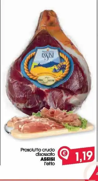 Despar Prosciutto crudo disossato assisi l'etto offerta