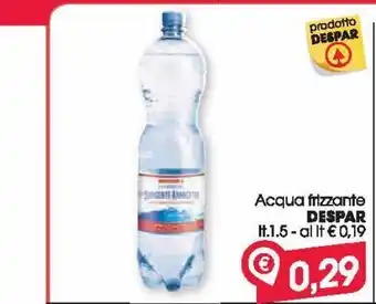Despar Acqua frizzante despar lt 1.5 offerta