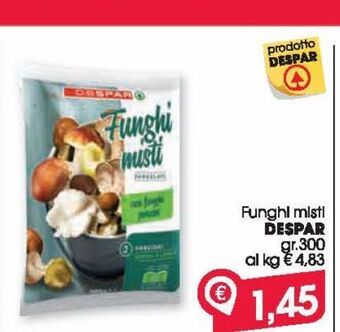 Funghi misti despar gr 300