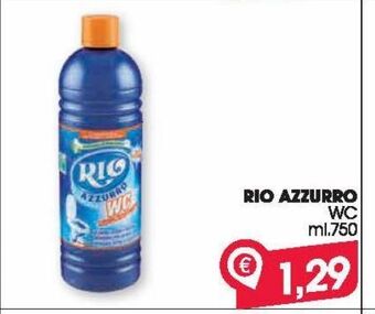 Despar Rio azzurro wc ml 750 offerta