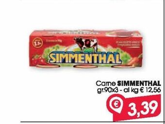 Despar Carne simmenthal gr 90x3 offerta