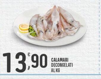 Eurospar Calamari decongelati al kg offerta