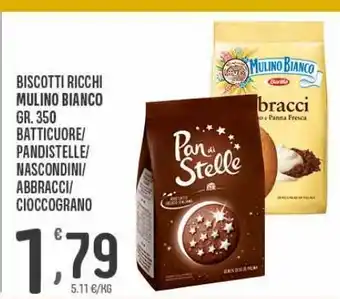 Eurospar Biscotti ricchi mulino bianco gr 350 offerta