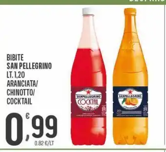 Eurospar Bibite san pellegrino lt 1.2 offerta