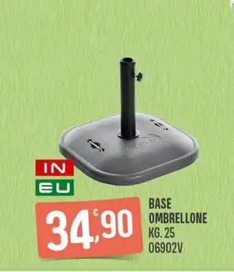 Eurospar Base ombrellone kg 25 offerta