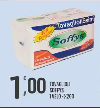 Eurospar Tovaglioli soffys 1 velo -x200 offerta