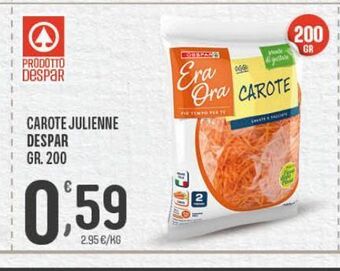 Despar Carote julienne despar gr 200 offerta