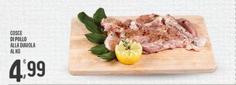 Despar Cosce di pollo alla diavola al kg offerta