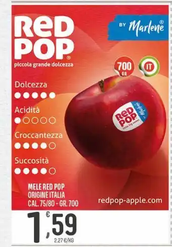 Despar Mele red pop gr 700 offerta