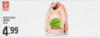 Despar Busto di pollo despar al kg offerta
