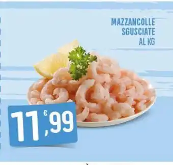 Mazzancolle sgusciate al kg