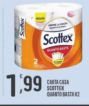 Despar Carta casa scottex quanto basta x2 offerta