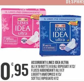 Despar Assorbenti lines seta ultra offerta