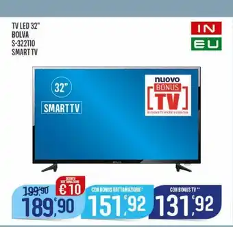 Despar Tv led 32'' bolva s-322110 smart tv offerta