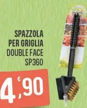 Despar Spazzola per griglia double face sp360 offerta